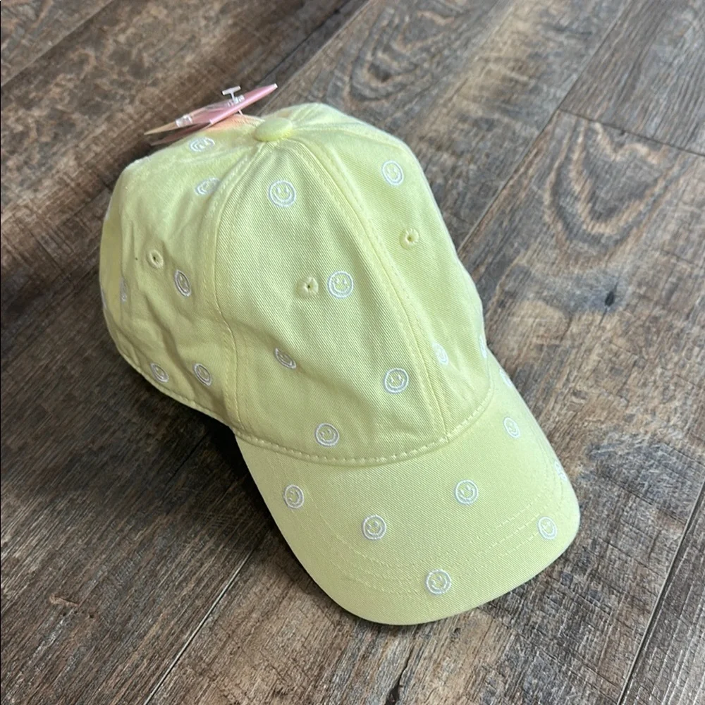 Stoney Clover Yellow Smiley Face Baseball Cap